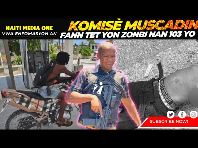 ⁣Komisè Muscadin Fann Tèt Yon Bandi 103 Zonbi Ki Vin Met Kontwol Sou Komisè A