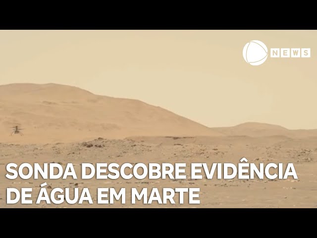 ⁣Cientistas descobrem evidência de possível existência de água em Marte