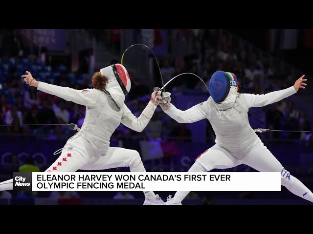 ⁣Life after winning Canada's first Olympic fencing medal