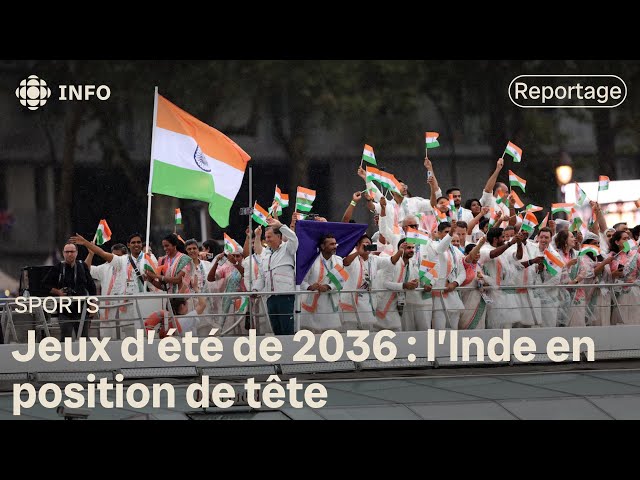 ⁣JO de 2036 : l'Inde se porte candidate à l'organisation des jeux d'été