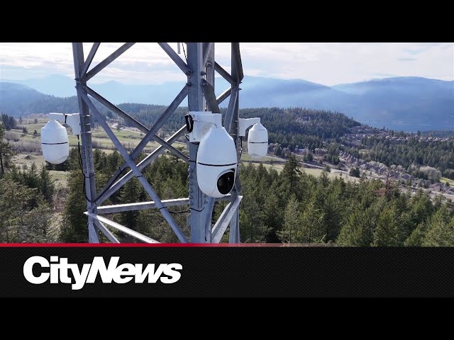 ⁣10 communities in Alberta, B.C. getting AI-powered wildfire detection system by 2025