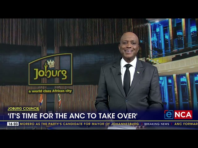 ANC confirms nomination of Dada Morero as new Joburg mayor