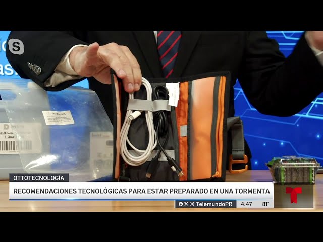 ⁣Cómo proteger equipos electrónicos ante un evento atmosférico