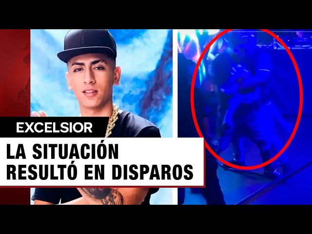 ⁣Se arma balacera en concierto del rapero El Jordan 23 en CDMX