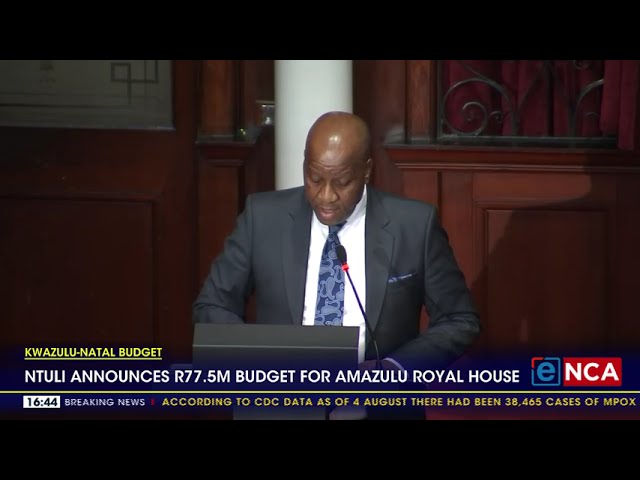 AmaZulu Royal House gets R77.5 milllion budget from KZN government