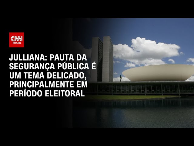 ⁣Julliana: Pauta da segurança pública é um tema delicado, principalmente em período eleitoral | ARENA