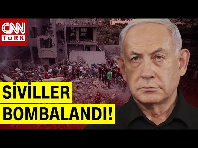 ⁣İsrail Sivilleri Vurdu! Nuseyrat Kampı Ateş Altında...