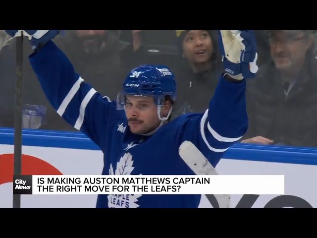 ⁣Is Auston Matthews the right choice for Leafs Captain?