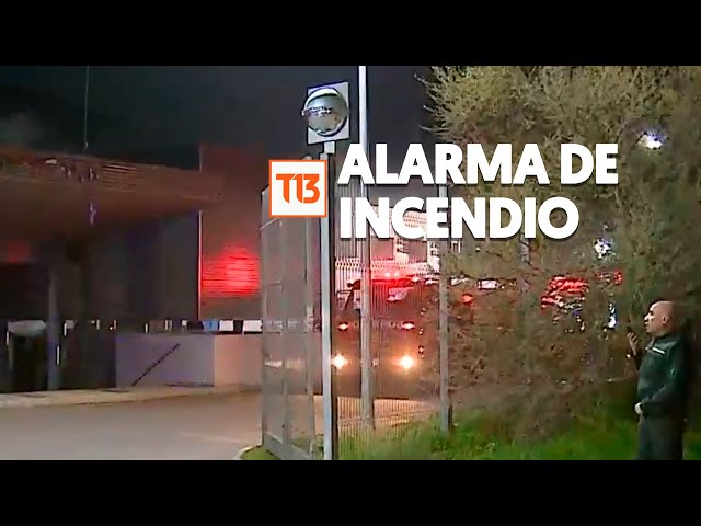 Alarma de incendio en penal Punta Peuco