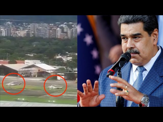 ⁣Se reportan movimiento inusual de helicópteros  en Base Aérea del régimen de Venezuela