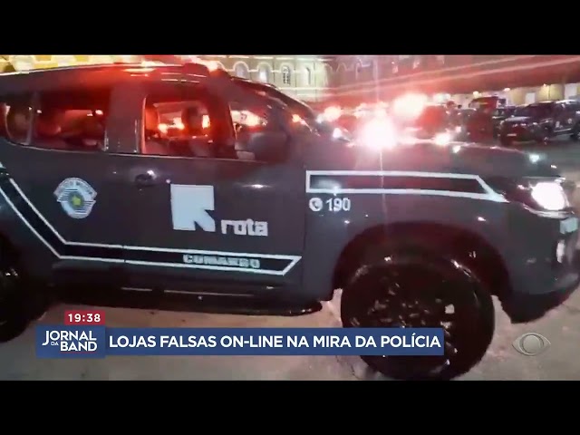 Lojas falsas on-line na mira da polícia de São Paulo