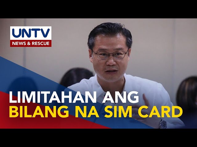 ⁣SIM Registration Law, nais pa-amyendahan ni Sen. Sherwin Gatchalian