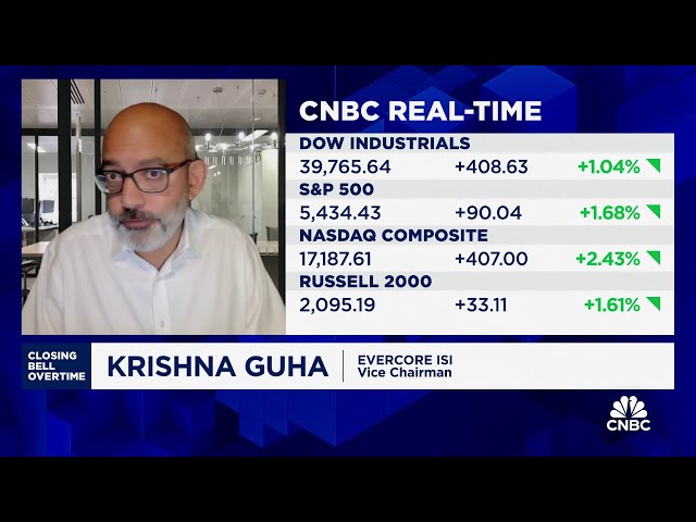 ⁣Labor data will decide the amount of rate cuts this year, says Evercore ISI's Krishna Guha