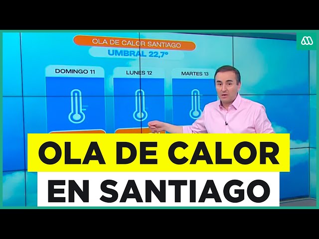 Cuarta ola de calor en Santiago: Se registró el día más caluroso de este invierno