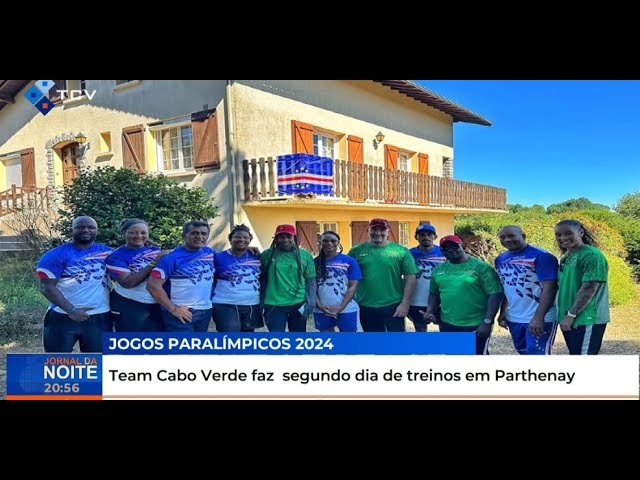 ⁣Team Cabo Verde faz segundo dia de treinos em Parthenay