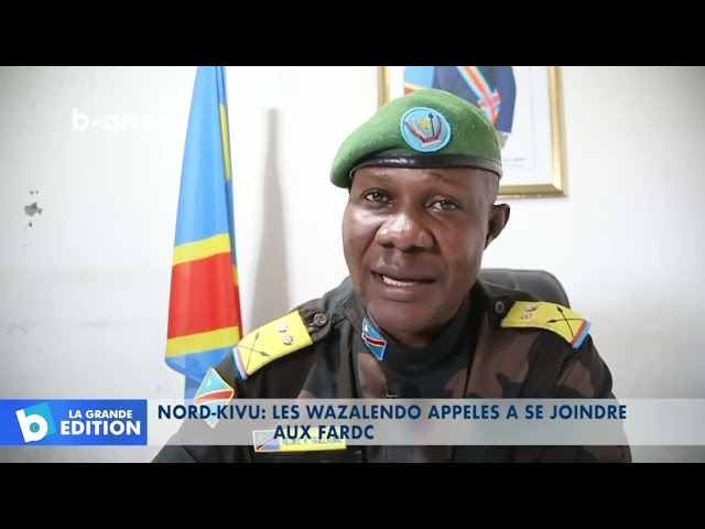 ⁣Nord-Kivu : Les WAZALENDO appelés à ses joindre aux FARDC