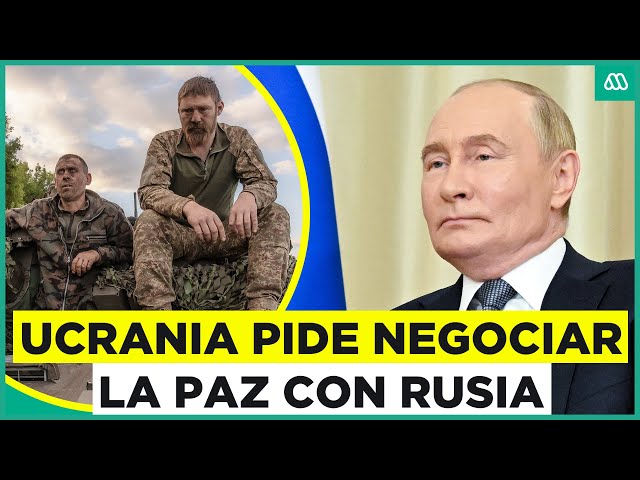 ⁣Ucrania insta a Putin a aceptar una paz justa para poner fin a su incursión en Rusia