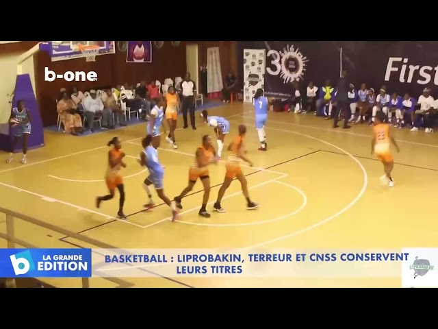 ⁣Basketball : LIPROBAKIN, terreur et CNSS conservent leurs titres