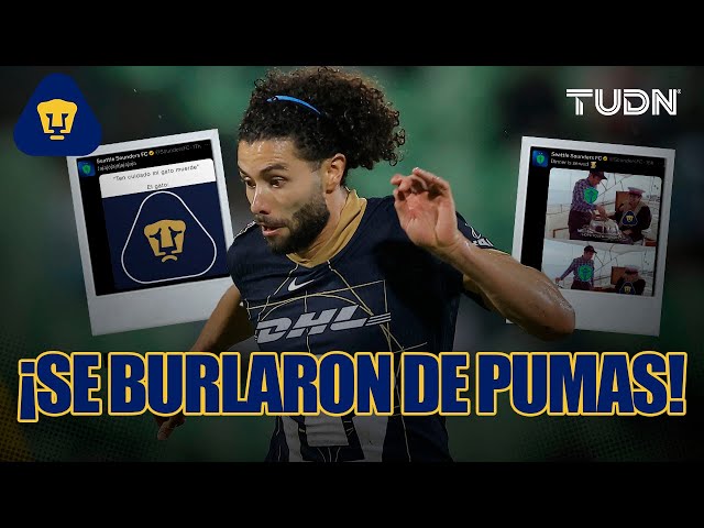 ¡NO LES BASTÓ CON GOLEARLOS! Seattle se BURLA de Pumas tras eliminarlos en la Leagues Cup | TUDN