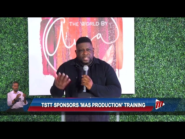 ⁣TSTT Sponsors Mas Production Training