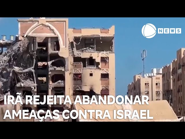 ⁣Irã rejeita pedidos para abandonar ameaças contra Israel