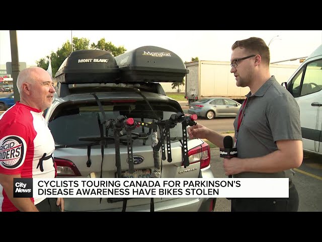 ⁣Parkinson's Disease patients have bikes stolen in Edmonton