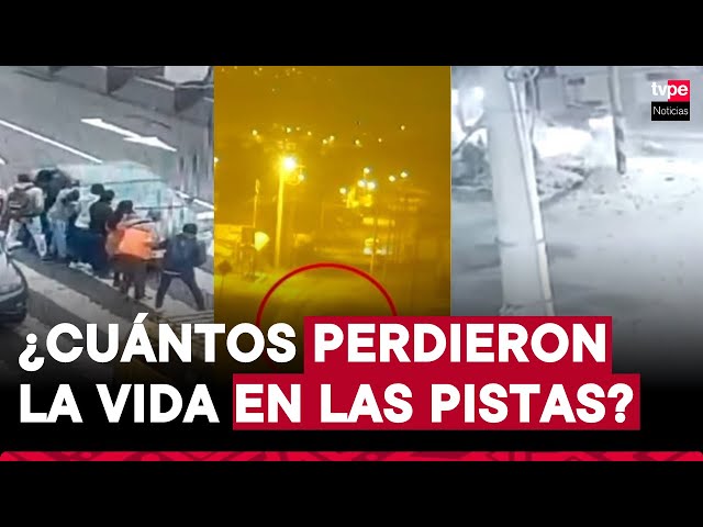 Al menos un fallecido por accidente de tránsito se registra por día en Lima en lo que va del 2024