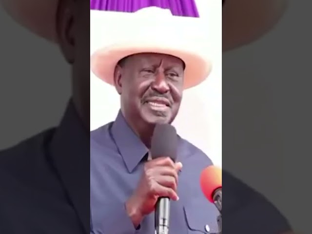 ⁣“Hakuna Handshake! Uhuru ndio alinipigia simu akasema nitafute Ruto tuongee."- Raila