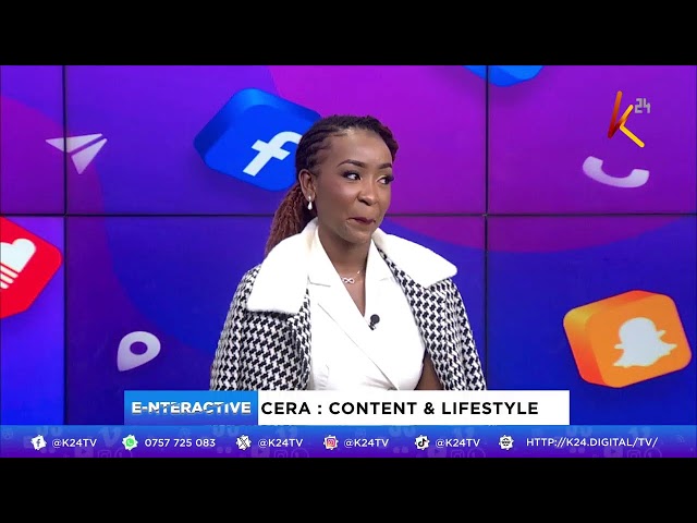 ⁣K24 TV LIVE| Enteractive with Sarah, Cera wa Imani and Tony