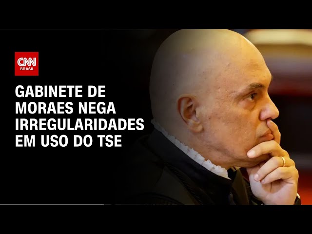 Gabinete de Moraes nega irregularidades em uso do TSE | CNN NOVO DIA