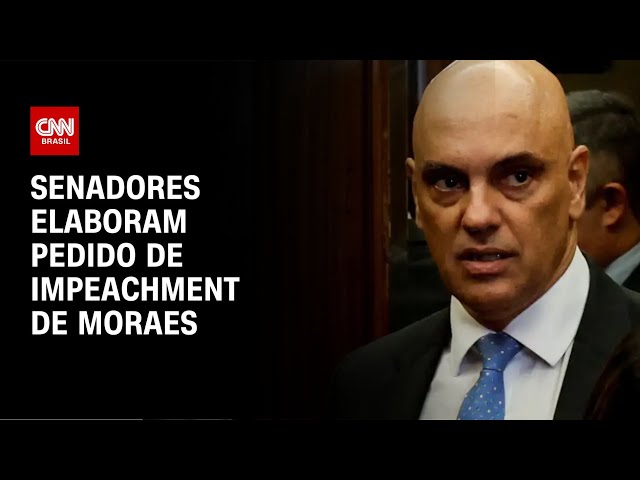 Senadores elaboram pedido de impeachment de Moraes | CNN NOVO DIA