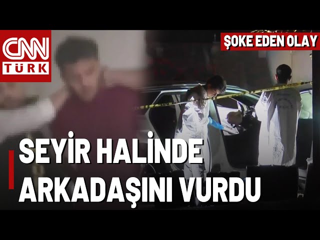 O Kavga Kanlı Bitti: Direksiyon Başındaki Arkadaşını Vurdu...