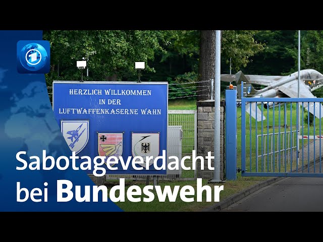 ⁣Sabotageverdacht an Bundeswehr-Standorten