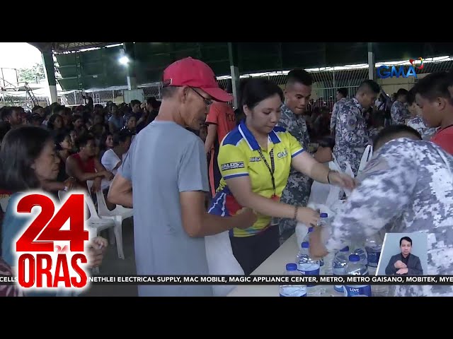 ⁣8,000 residenteng apektado ng oil spill Bataan at Cavite, nakatanggap ng food packs... | 24 Oras