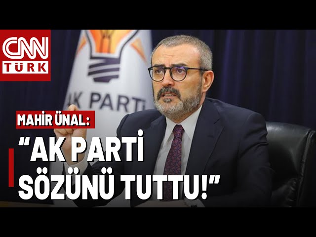 23 Yılda Hangi Virajlardan Dönüldü? AK Parti MYK Üyesi Ünal CNN TÜRK'ün Sorularını Yanıtladı