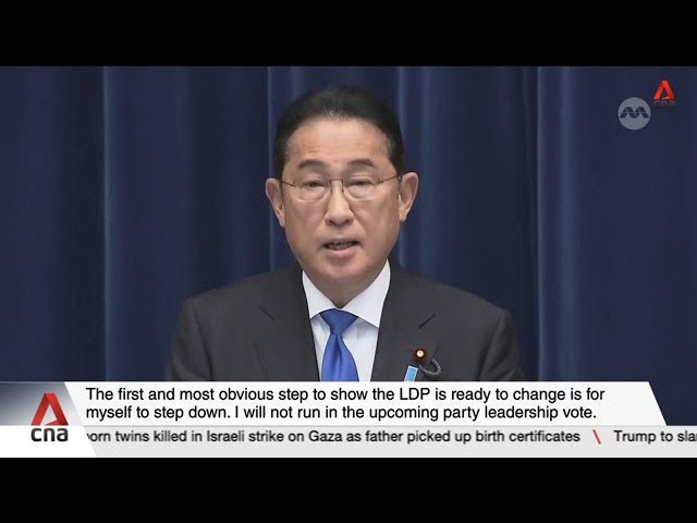 Japanese PM Kishida to step down