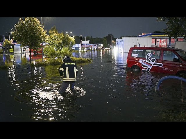 ⁣Nach der Hitze kommen die Gewitter: Unwetterwarnungen für Deutschland und Belgien