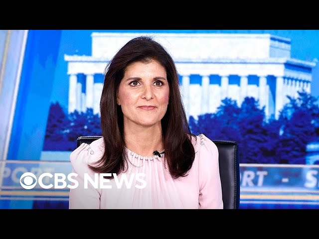 ⁣Nikki Haley says Trump, GOP need serious shift to win election