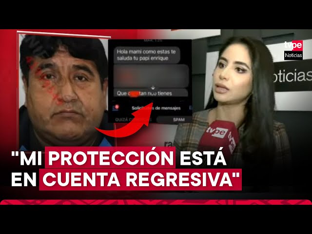 Periodista de TVPerú Noticias pide ampliar medidas de protección tras liberación de su acosador