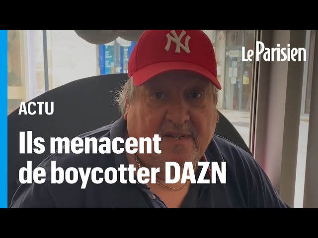 ⁣Des abonnements jugés trop chers, les internautes menacent de boycotter DAZN