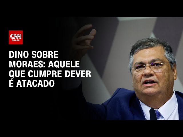 ⁣Dino sobre Moraes: Aquele que cumpre dever é atacado | BASTIDORES CNN