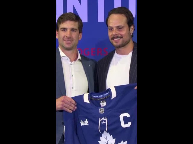 ⁣Maple Leafs Name Auston Matthews Team Captain 