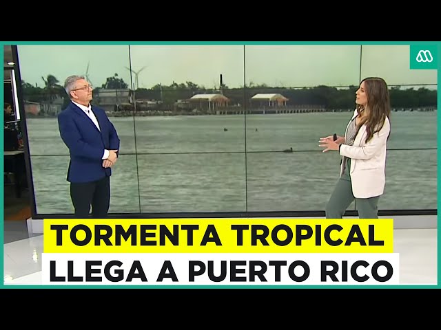 Tormenta tropical Ernesto llega a Puerto Rico