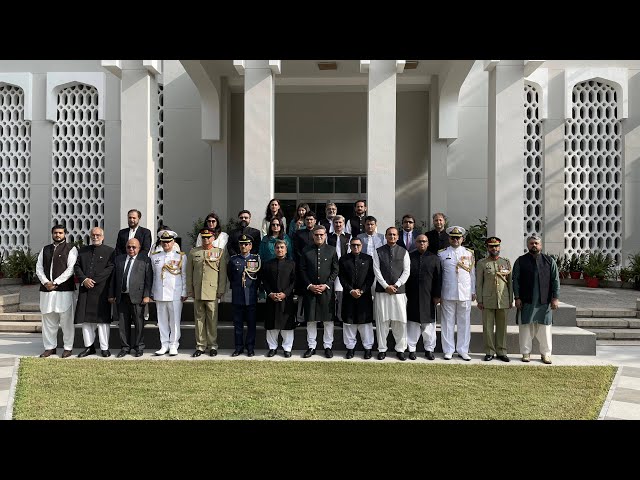 ⁣Diplomatic staff in Beijing celebrate 78th anniversary of Pakistan's independence