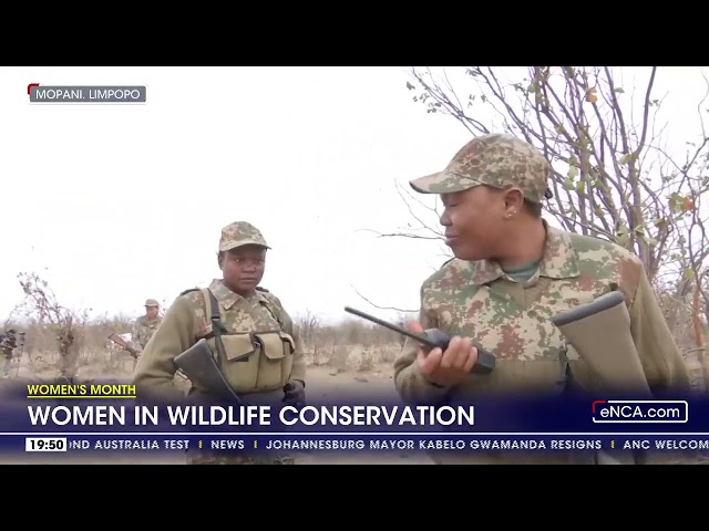 Women's Month | Women in Wildlife conservation