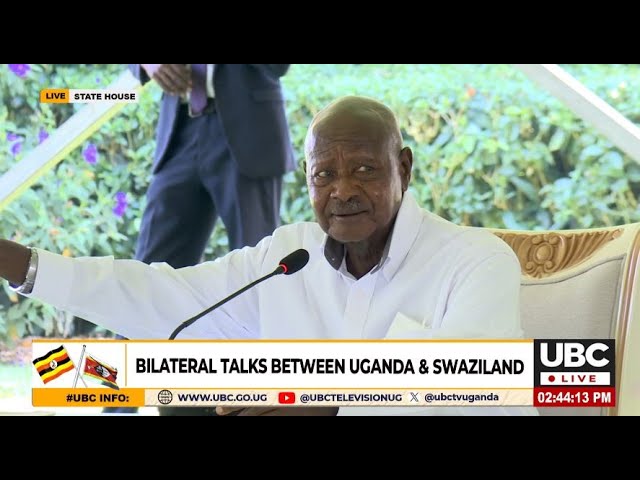 ⁣LIVE: MUSEVENI CHAIRS BILATERAL TALKS BETWEEN UGANDA & ESWATINI || 14TH AUGUST, 2024