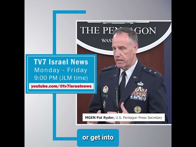 TV7 News sync - MGEN Pat Ryder, U.S. Pentagon Press Secretary 14.8.24