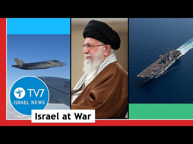 Israel “removing threats” and ready vs Iran; U.S. seeks regional de-escalation TV7 Israel News 14.08