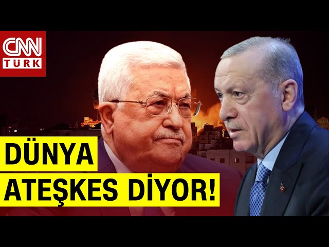 Erdoğan ve Mahmud Abbas Görüşmesinden 'Ateşkes' Çıktı!