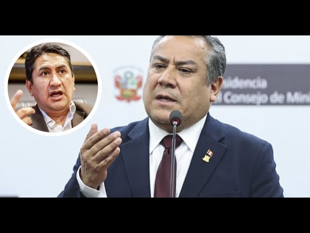 Premier Adrianzén sobre el prófugo Vladimir Cerrón: "El largo brazo de la ley va a llegar hasta